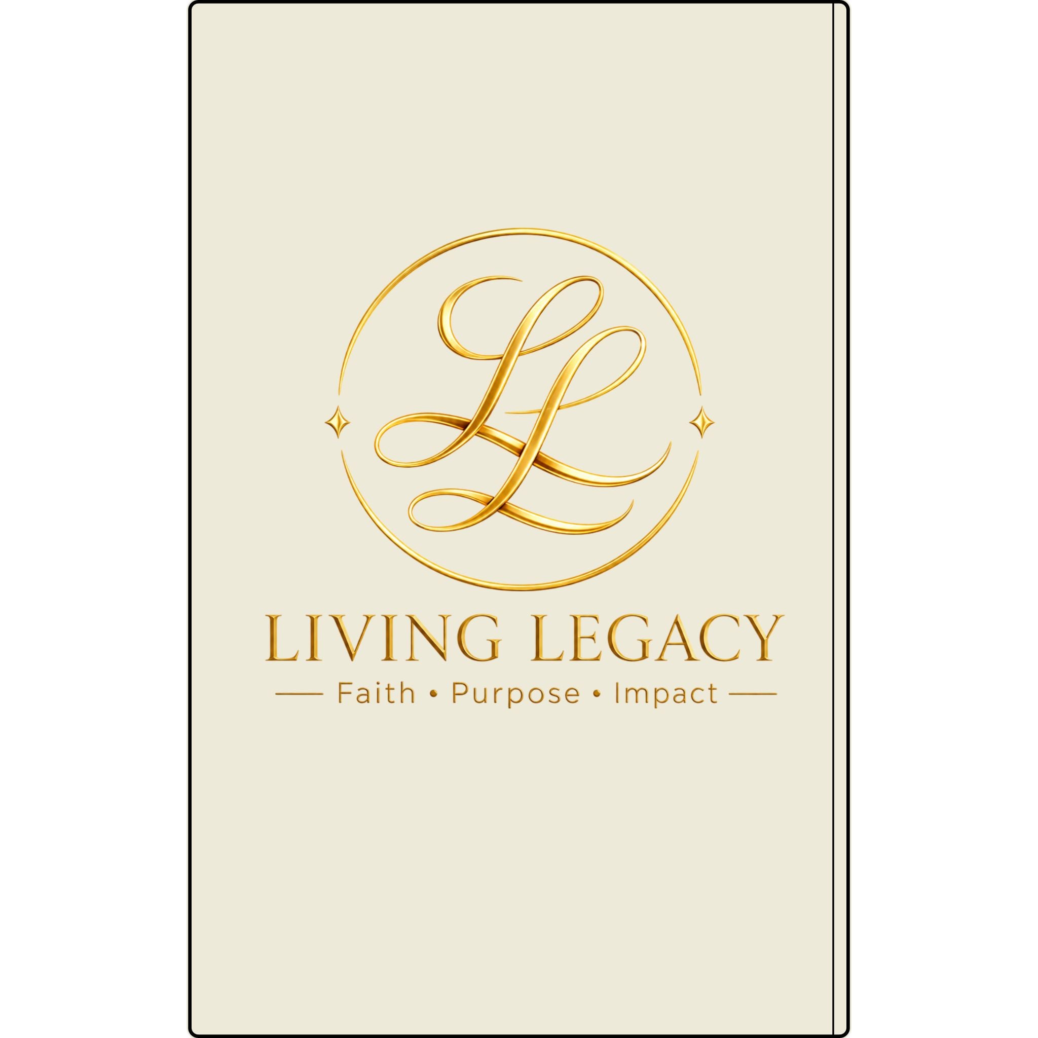 Legacy Vegan Leather Journal — Engraved "Legacy Journal Captures and Conveys"